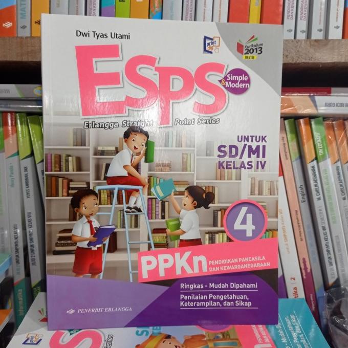 

ESPS PPKN KELAS 4 SD ERLANGGA REVIS.. DWI TYAS UTAMI Star Seller Termurah