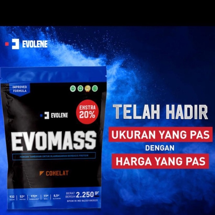 Evolene Evomass 5lbs Gainer 2250gram