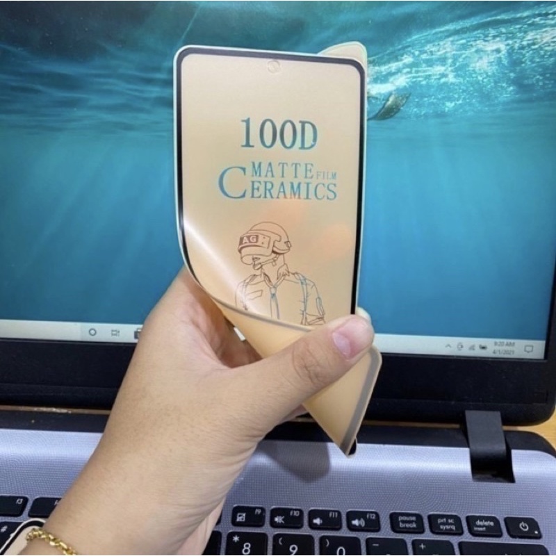 Ceramic Glass Samsung Galaxy J2 Prime Grand Prime - Matte Anti Glare Screen Protectoor - UA