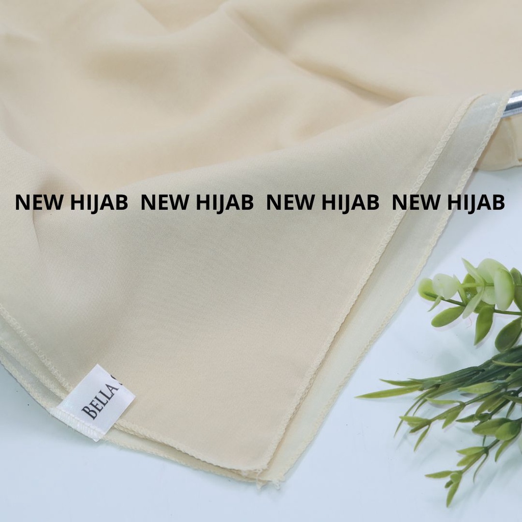 HIJAB BELLA SQUARE / JILBAB SEGI EMPAT POLOS / BELLA SQUARE / KERUDUNG BELLA TERMURAH