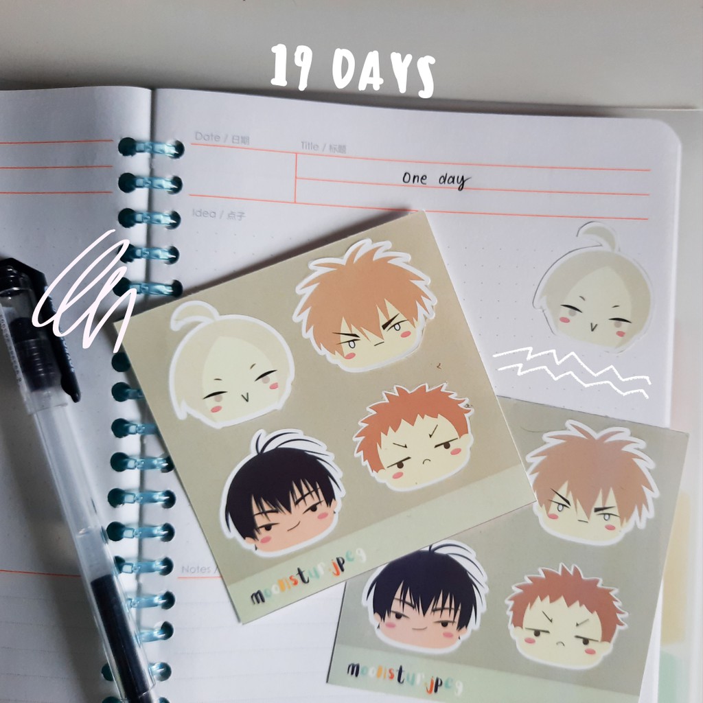 19 Days Manhwa Sticker