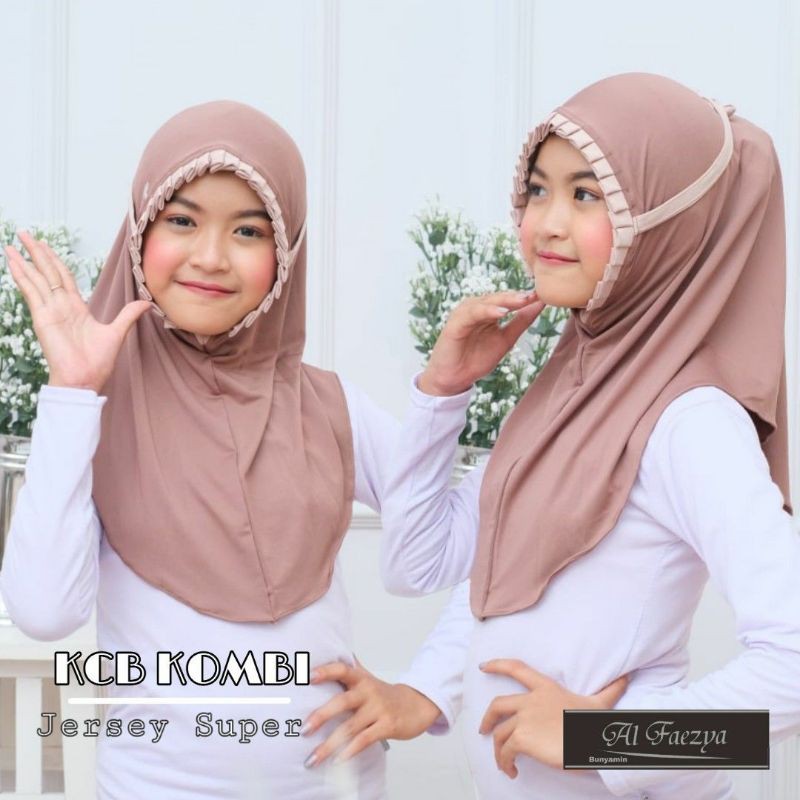 JILBAB ANAK / JILBAB KCB KOMBI ORIGINAL AL FAEZYA