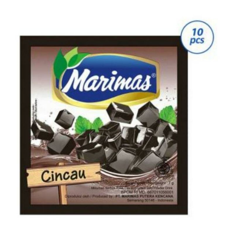 

MARIMAS RASA CINCAU (1 renceng 10 sachet )