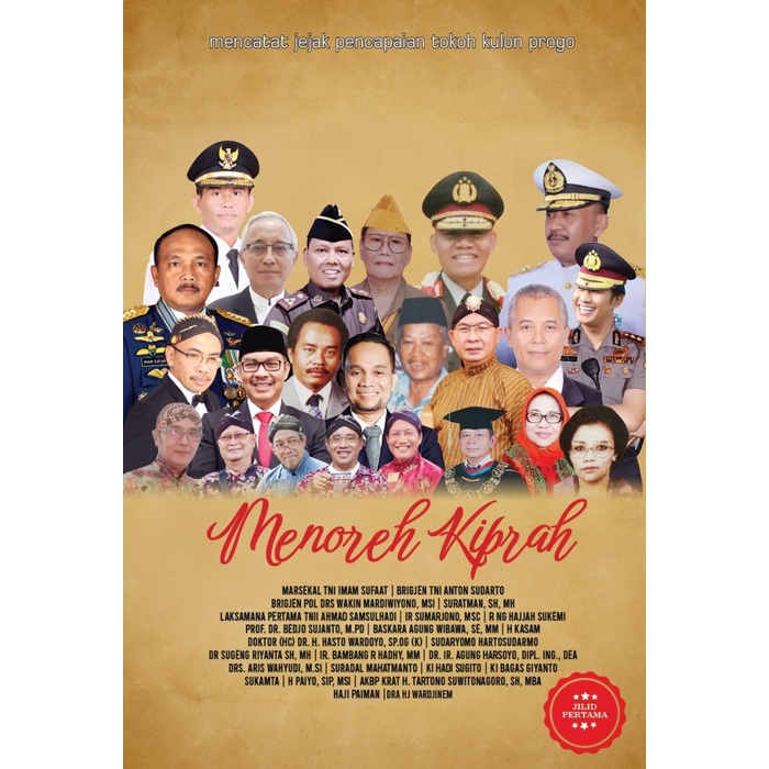 

FLASH SALE!!! BUKU TOKOH KULON PROGO TERBARU