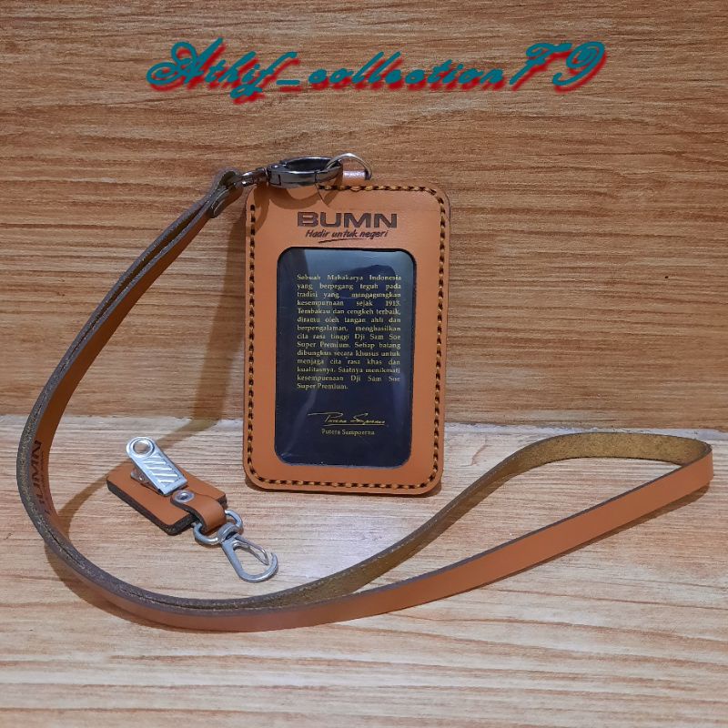 

Tempat Id Card Kulit Asli BUMN Gantungan ID Card BUMN Kulit Asli