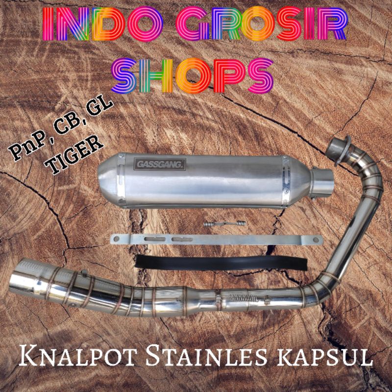 Knalpot racing custom boom Tiger CB 100 GL 100 GL pro gl MAX