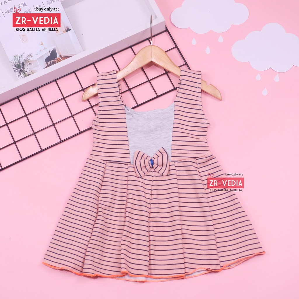 Dress Clairine uk Bayi - 7 Tahun / Baju Anak Perempuan Murah Dres Motif  Yukensi Pakaian Import