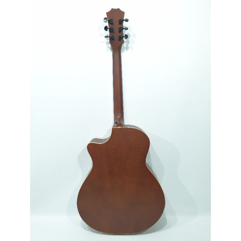 Gitar Akustik Merk Cort Warna Coklat Jumbo Trusrod Spruce Senar String Jakarta Murah