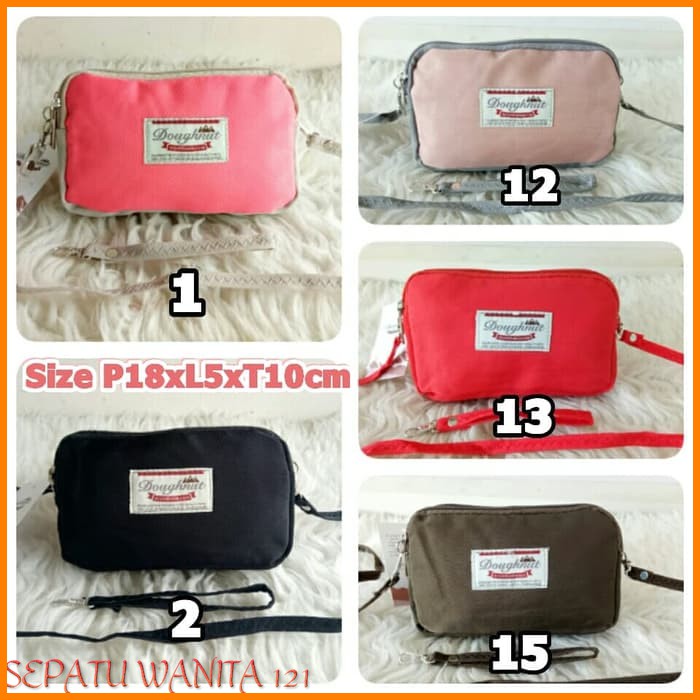 SALE..Selempang DOUGHNUT Sylvie Mini Snapshot Camera Sling Bag Wanita Code 123 MJ Oval Belanja Hemat