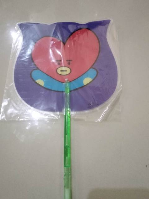 KIPAS PLIWITAN BT21 ATAU BTS 6 PCS KEKINIAN