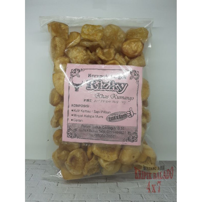 Kerupuk Jangek Mentah RIZKY