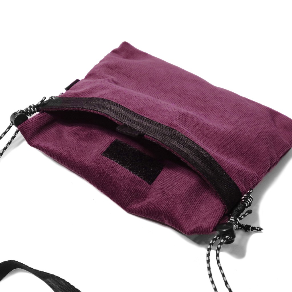 YESZY.MFG - Union Corduroy Maroon Sling Bag