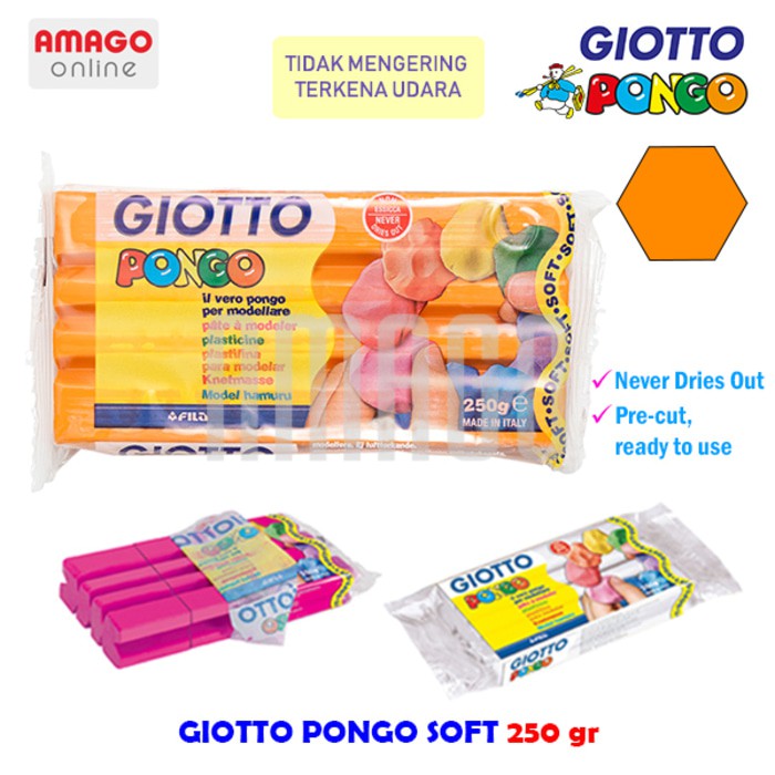 GIOTTO PONGO 250 grams - ORANGE - 514610