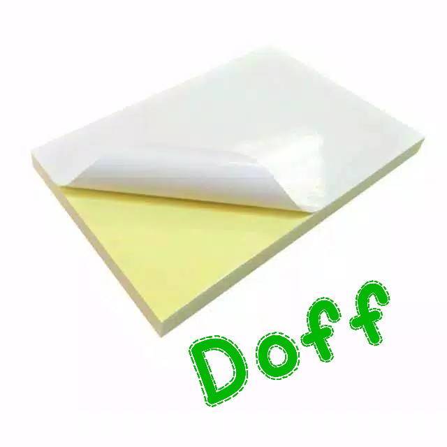 Kertas Stiker A6 untuk Label olshop