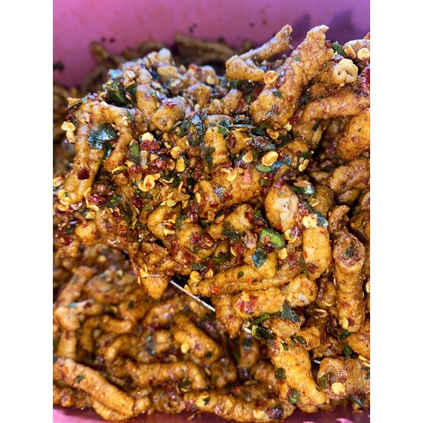 

usus pedas daun jeruk 500gr