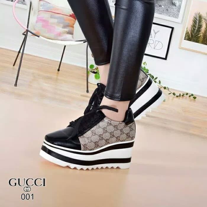 gucci wedge sneakers