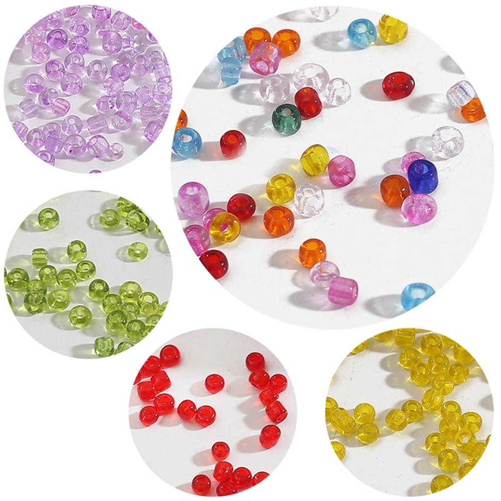 150-1000pcs Manik-Manik Kristal Cross Stitch Handmade Diy Ukuran 2mm 3mm 4mm Untuk Aksesoris Perhiasan