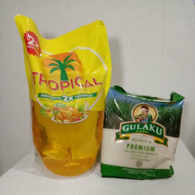 

Bundling Minyak dan Gula (via ekspedisi)