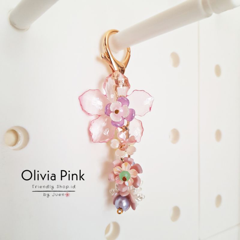 Gantungan Kunci OLIVIA / Gantungan Tas / Gantungan Aksesories / Keychain / Bag charm