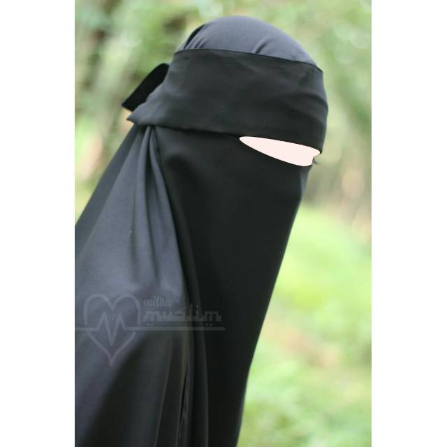 Cadar bandana poni kualitas bagus/cadar Mitra Muslim/ Bahan sifon silky