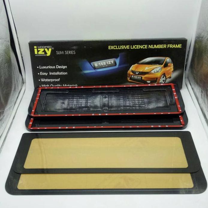 Frame Plat Nomor Izy / Dudukan Plat Nomor Mika Izy / Plat Nomor Mobil