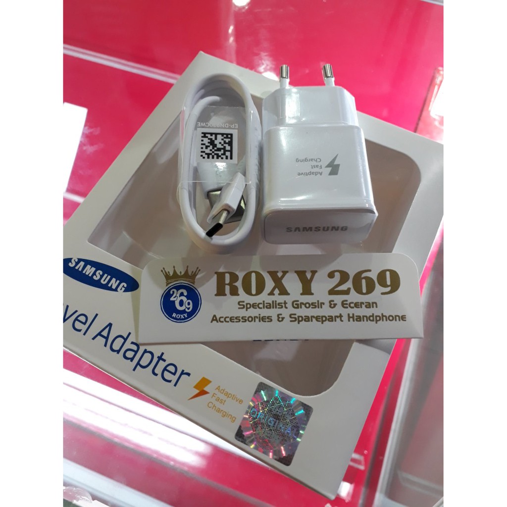 Carger Charger Hp Samsung A520 A5 2017 USB C ORI NEW 2A 2 Ampere Fast Charging - Travel Charger Hand