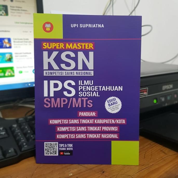 

BUKU OLIMPIADE ILMU PENGETAHUAN SOSIAL-SUPER MASTER KSN IPS SMP/MTS Star Seller Termurah