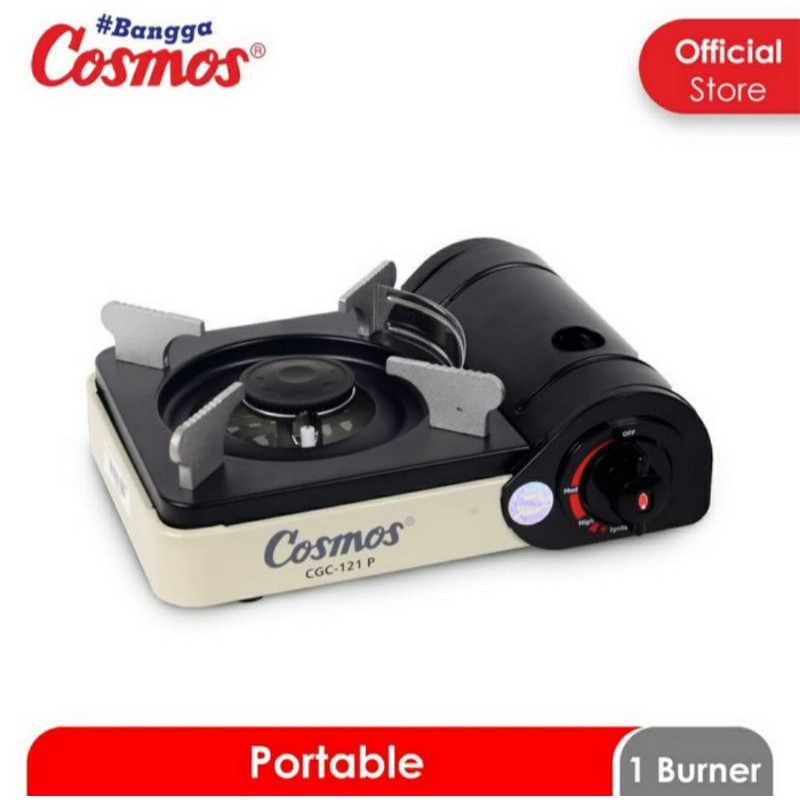 Kompor Portable Cosmos CGC 121 PN Gas Kaleng Kompor Piknik Cosmos 121 Kompor Cosmos CMS 121 Kompor Gas Kaleng Cosmos