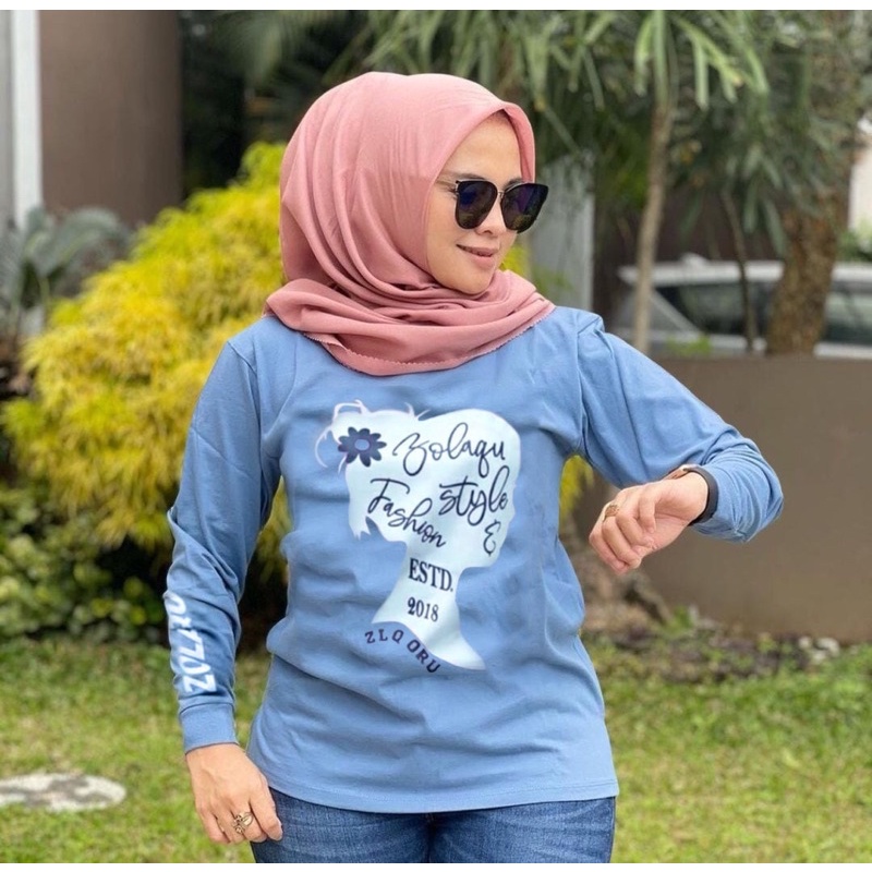 Zolaqu Ori Terbaru Zolaqu Kaos Wanita Zolaqu Jumbo Fashion Terbaru