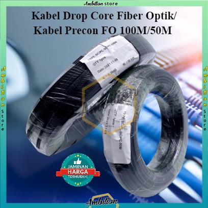 [Bisa Bayar Ditempat] TERBARU!!! kabel Precon 100meter SC UPC to SC UPC/kabel fiber optik 100meter &amp; 50meter 1Core 3 Seling