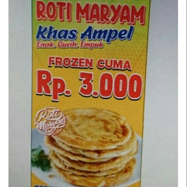 Roti Maryam Khas Ampel