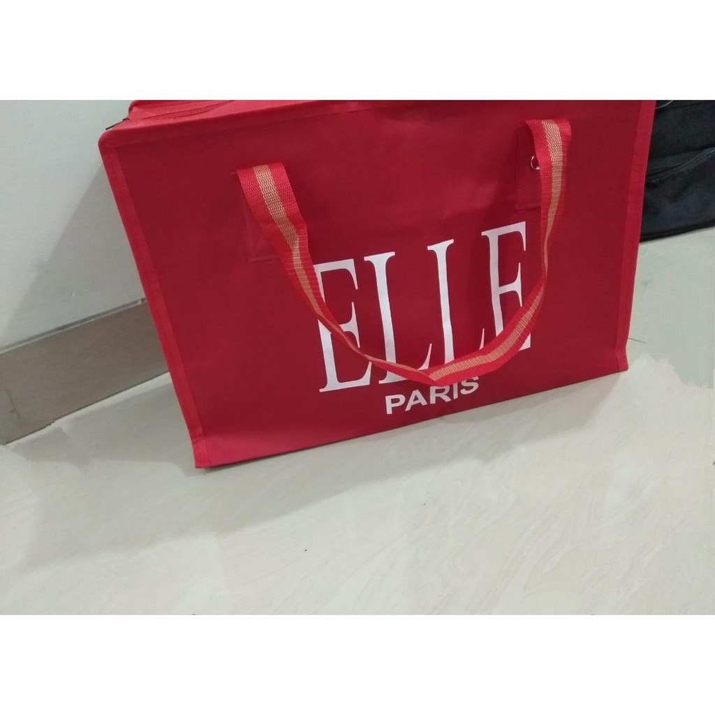 Tas belanja serbaguna/tas karung/tas laundry/Tas kain ELLE PARIS