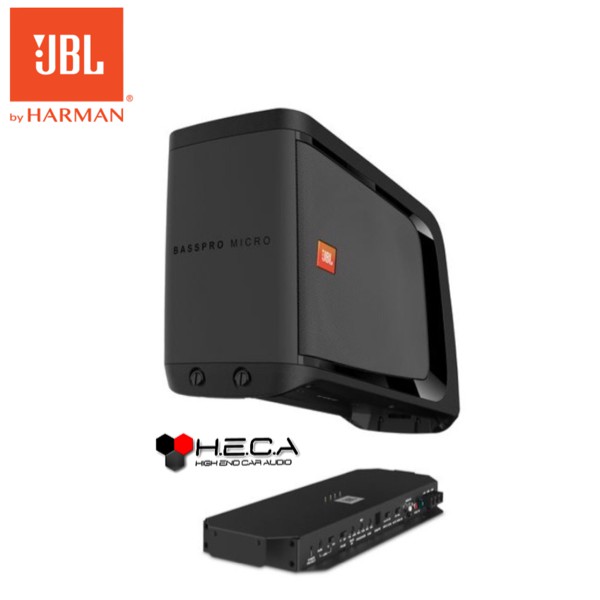 JBL BassPro Micro 8-inch Slim Subwoofer Aktif Active Built In Power