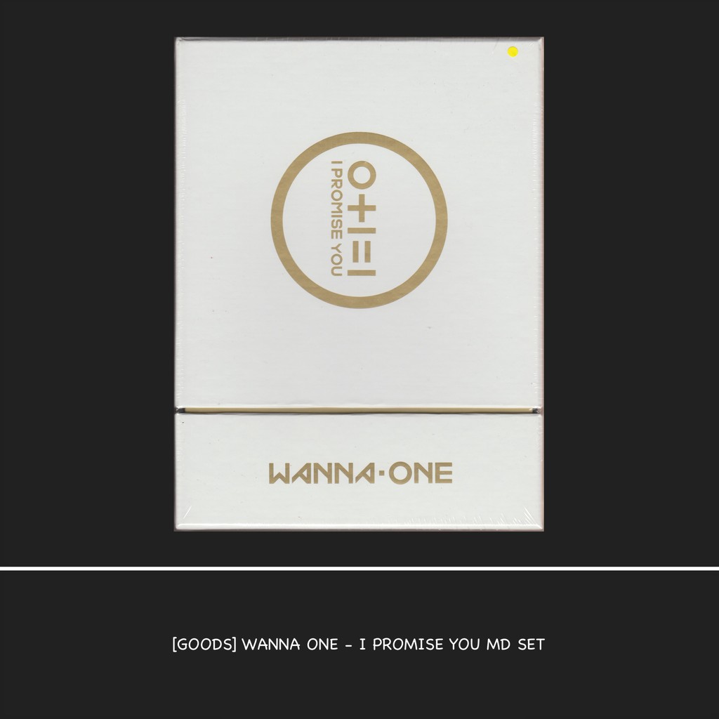 [GOODS] WANNA ONE - I PROMISE YOU MD SET
