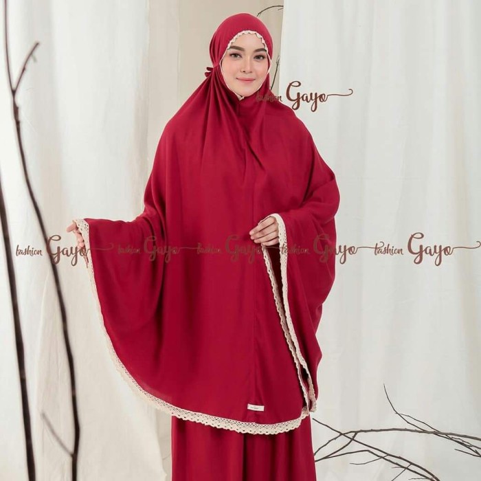 mukena gayo simple / mukena bali rayon / mukena fashion gayo