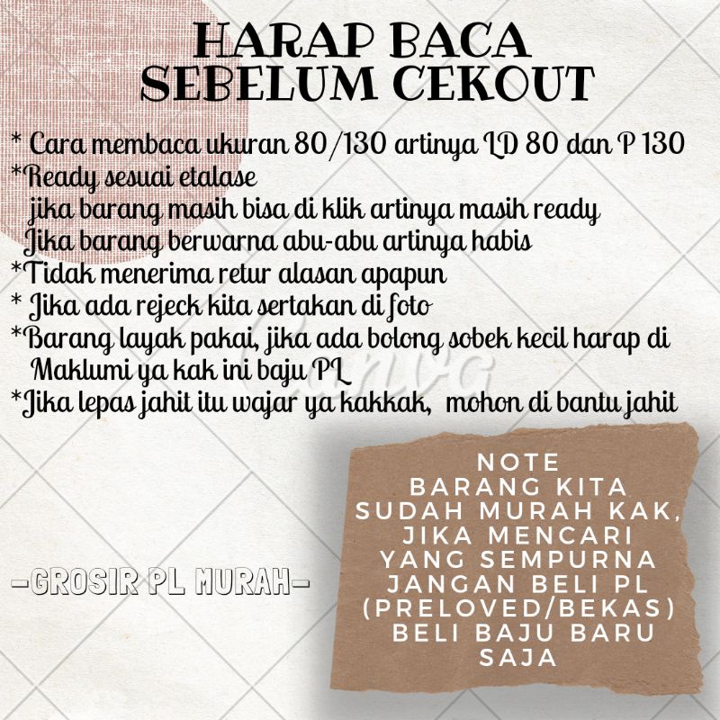 PRELOVED THRIFT KEMEJA WANITA // KEMEJA WANITA // PRELOVED KEMEJA // THRIIFT KEMEJA // THRIFT KEMEJA BEKAS-1