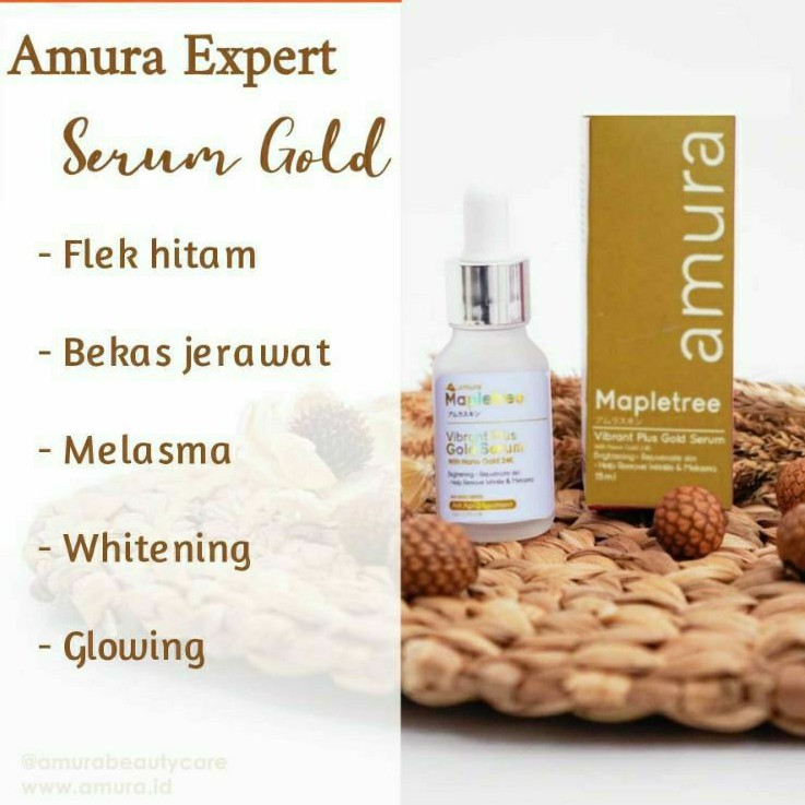 Serum Amura Gold Anti Aging / Amura Serum Gold / Cliniva Serum Amura