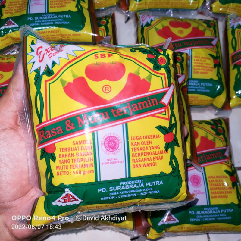 

saos sambal pedas sedap SB harga promo TERMURAH
