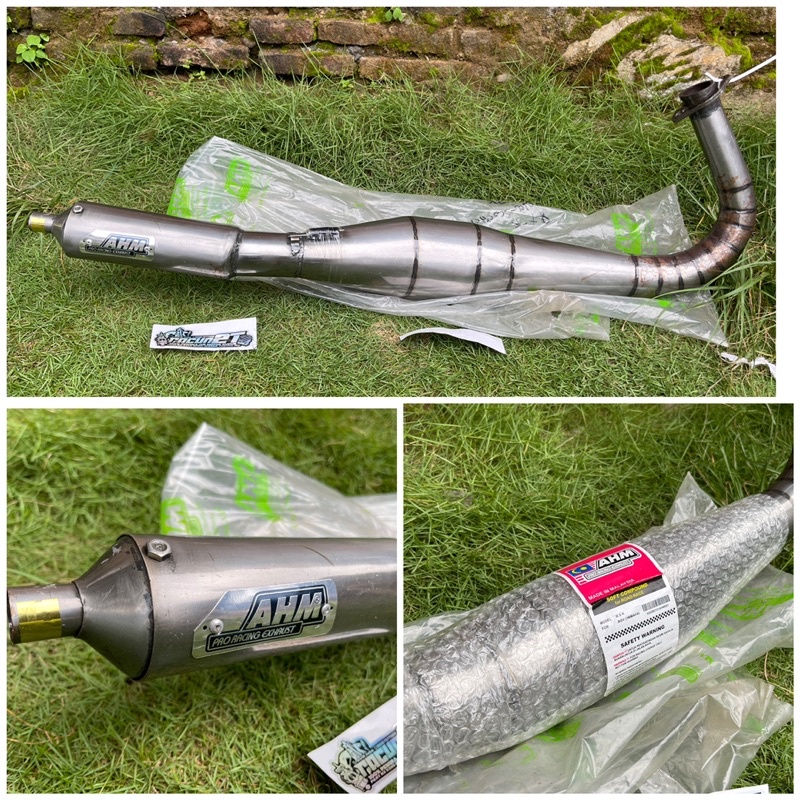 KNALPOT RX KING KING kolong AHM ORIGINAL MADE IN MALAYSIA NOS(new old stock)