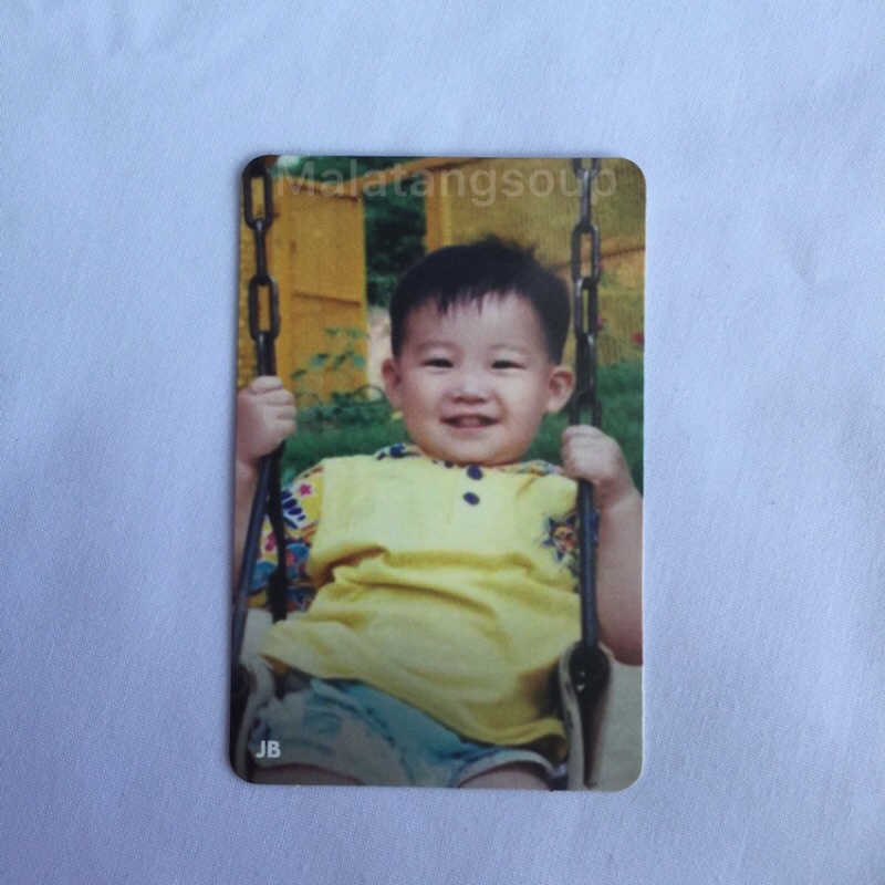 jb got7 jjp verse2 childhood pc photocard official