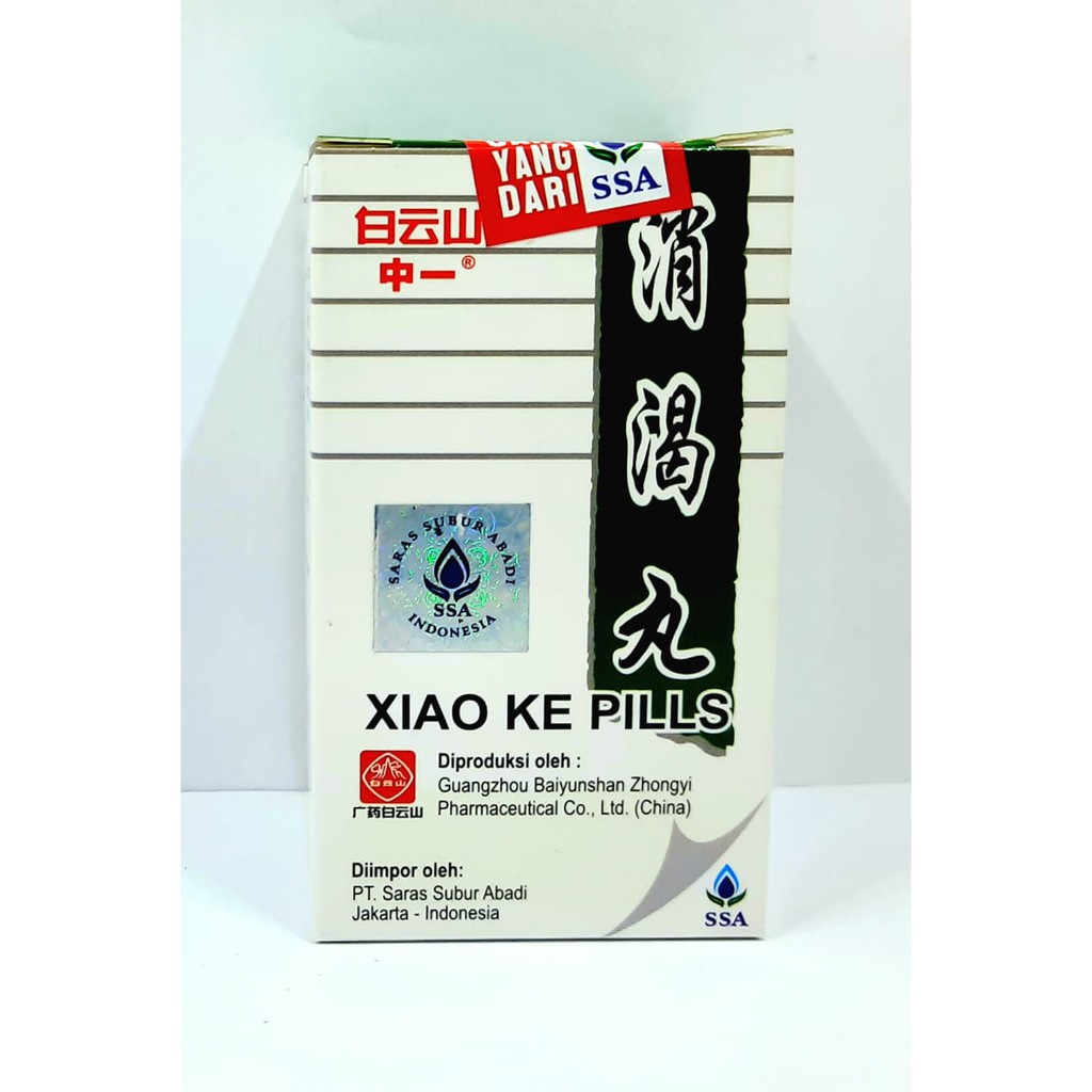 XIAO KE PILLS - obat diabetes penurun gula darah