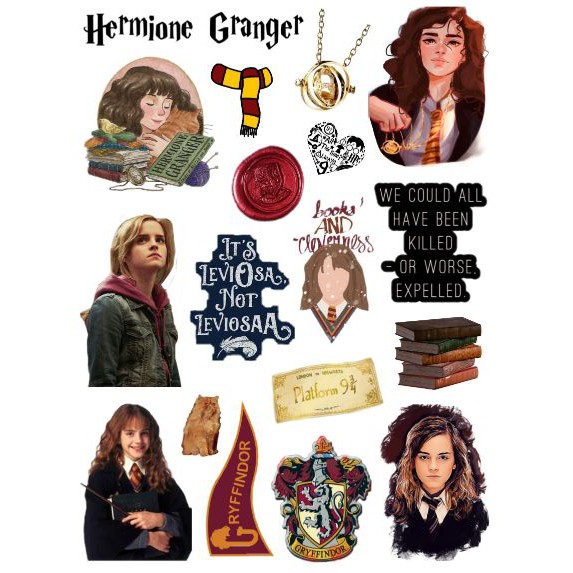 Image of Sticker pack - Harry Potter and Friends Character #1