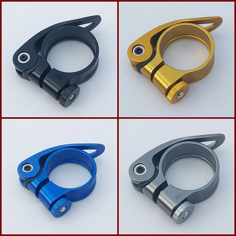 ETA BIKE Seat Post Clamp Tube Clip MTB Clamp Quick Release 31.8mm