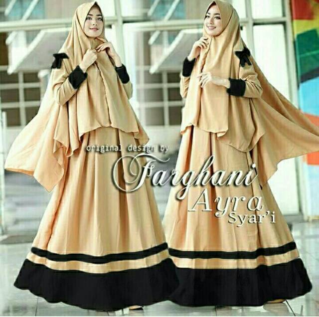 FC Aida Syari'i / hijab Syari kekinian (4 pilihan warna)