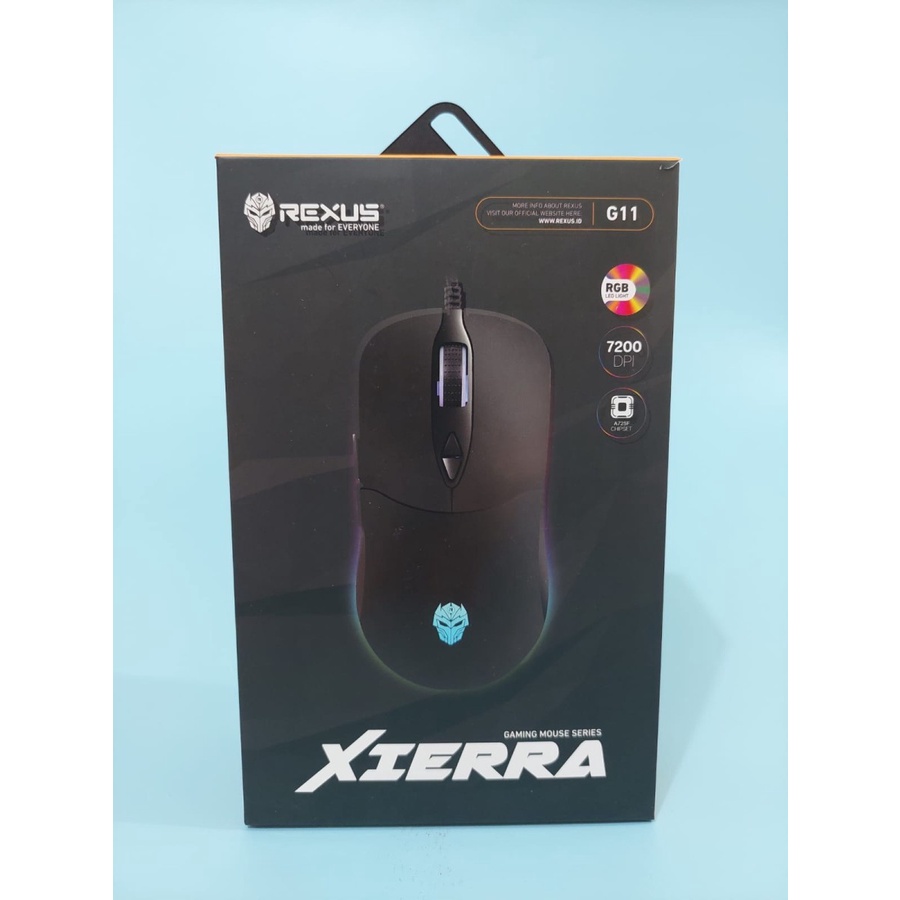 Rexus Xierra G11 / G-11 RGB Wired Gaming Mouse