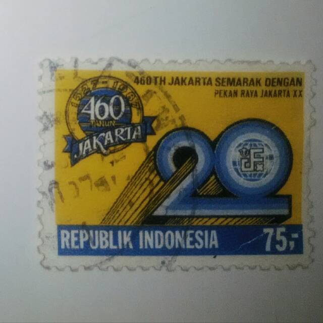 

Perangko RI tahun 1987 tema PRJ