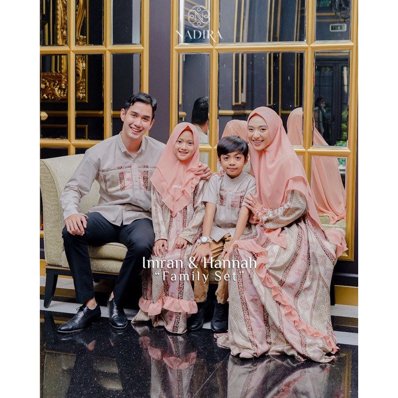 Family set Sarimbit 2021 Hannah & Imran By Nadira