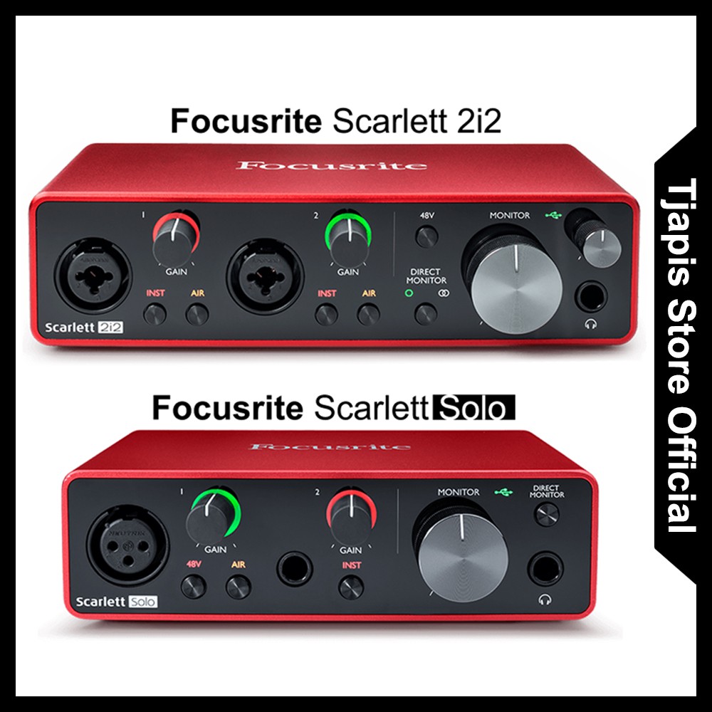 Звуковая карта focusrite scarlett