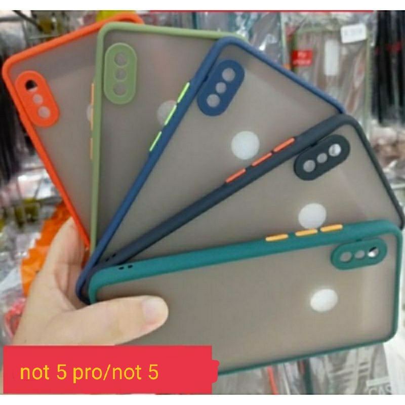 Case/slikon/softcase terbaru type hp redmi not 5/Not 5 pro my choice Dove