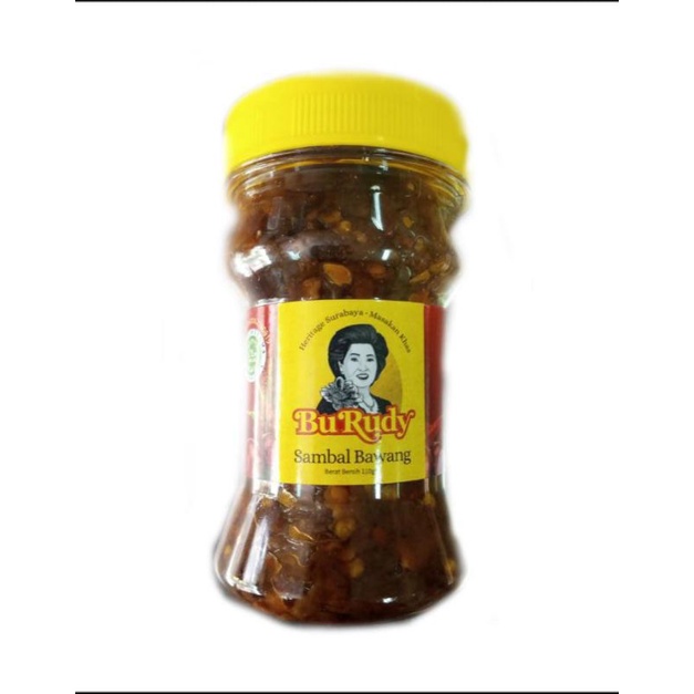 

Sambal Bawang Bu Rudy Oleh Oleh Khas Bu Rudi Surabaya 110 gr